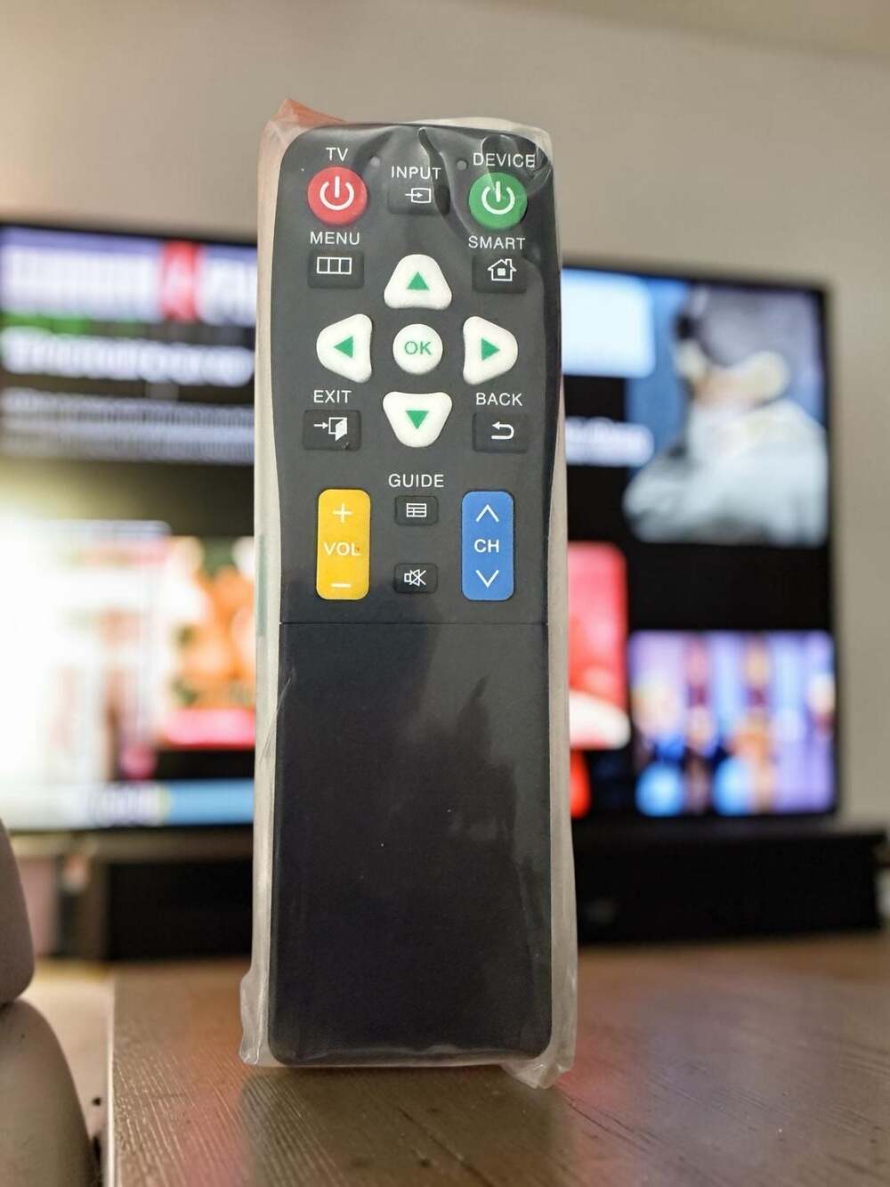 EZclicker Big Button Universal Remote Control for Seniors DVB1881